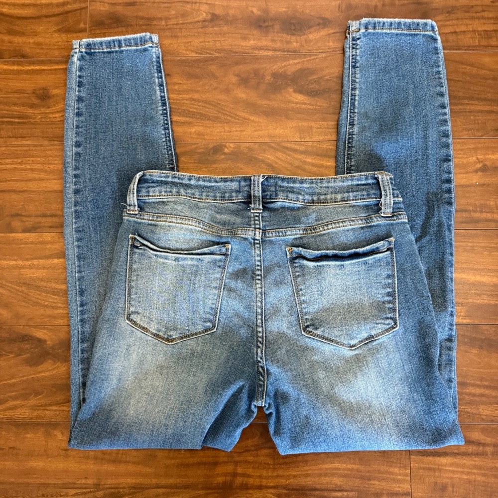 Studio Blue Womens Skinny Jeans Medium Wash Stretch SPT542 Size 28 Stitch Fix - Picture 4 of 8